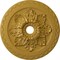 Ekena Millwork Bordeaux Deluxe Ceiling Medallion (Fits Canopies up to 4"), 23 5/8"OD x 3"ID x 2"P, Iridescent Gold CM23BOIGS - alternate 1
